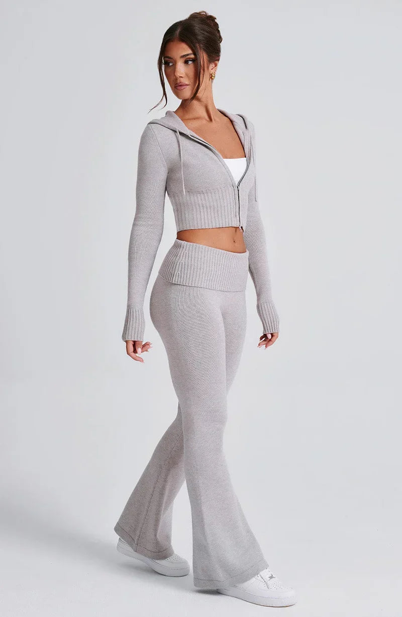 Wilhelmina | Soft Knit Relaxed Fit Two Piece Set