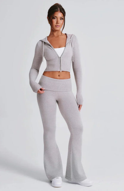Wilhelmina | Soft Knit Relaxed Fit Two Piece Set