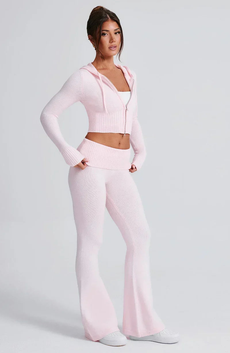 Wilhelmina | Soft Knit Relaxed Fit Two Piece Set