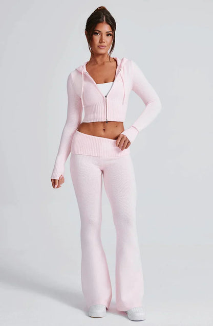 Wilhelmina | Soft Knit Relaxed Fit Two Piece Set