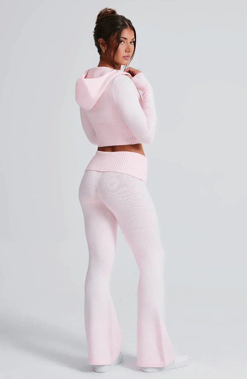 Wilhelmina | Soft Knit Relaxed Fit Two Piece Set