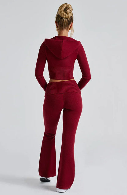 Wilhelmina | Soft Knit Relaxed Fit Two Piece Set