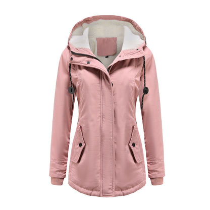 Teresa | Women's Hooded Fleece Lined Winter Jacket