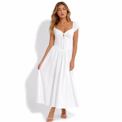 Galadriel | Women's Sweetheart Corset Midi Sundress
