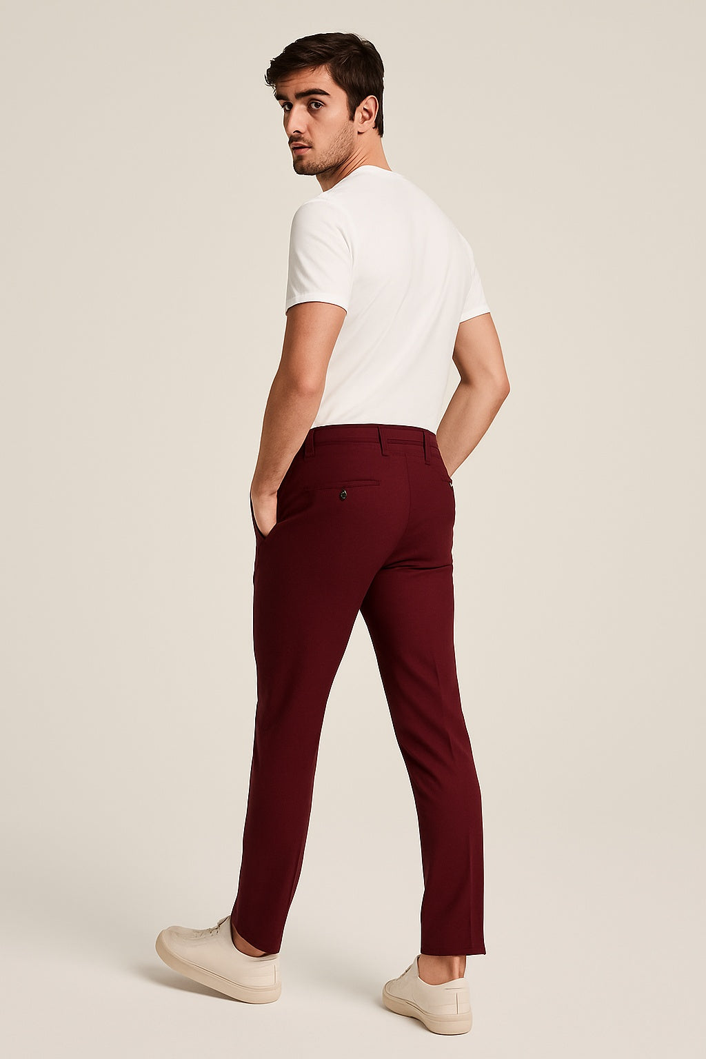 Hugo | Men's Slim-Fit Mid-Rise Chino Pants