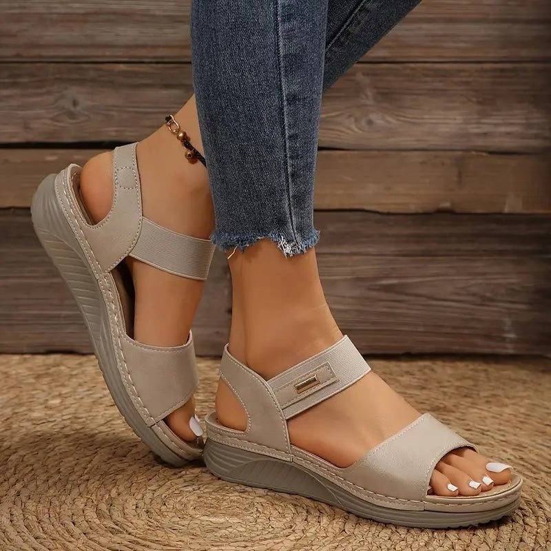 Bree | Women's Adjustable Strap Flat Sandals