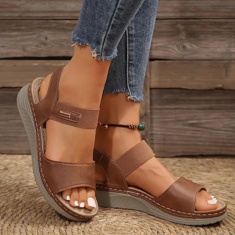 Bree | Women's Adjustable Strap Flat Sandals