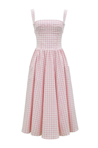 Bridie | Flowy Pleated Midi Sundress