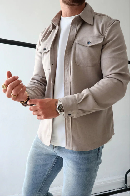 Tobias | Button-Up Overshirt Jacket
