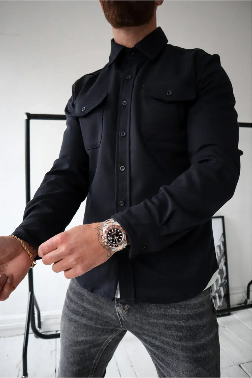 Tobias | Button-Up Overshirt Jacket