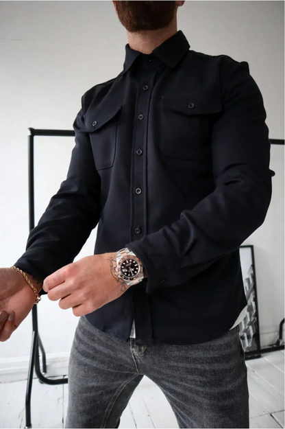 Tobias | Button-Up Overshirt Jacket