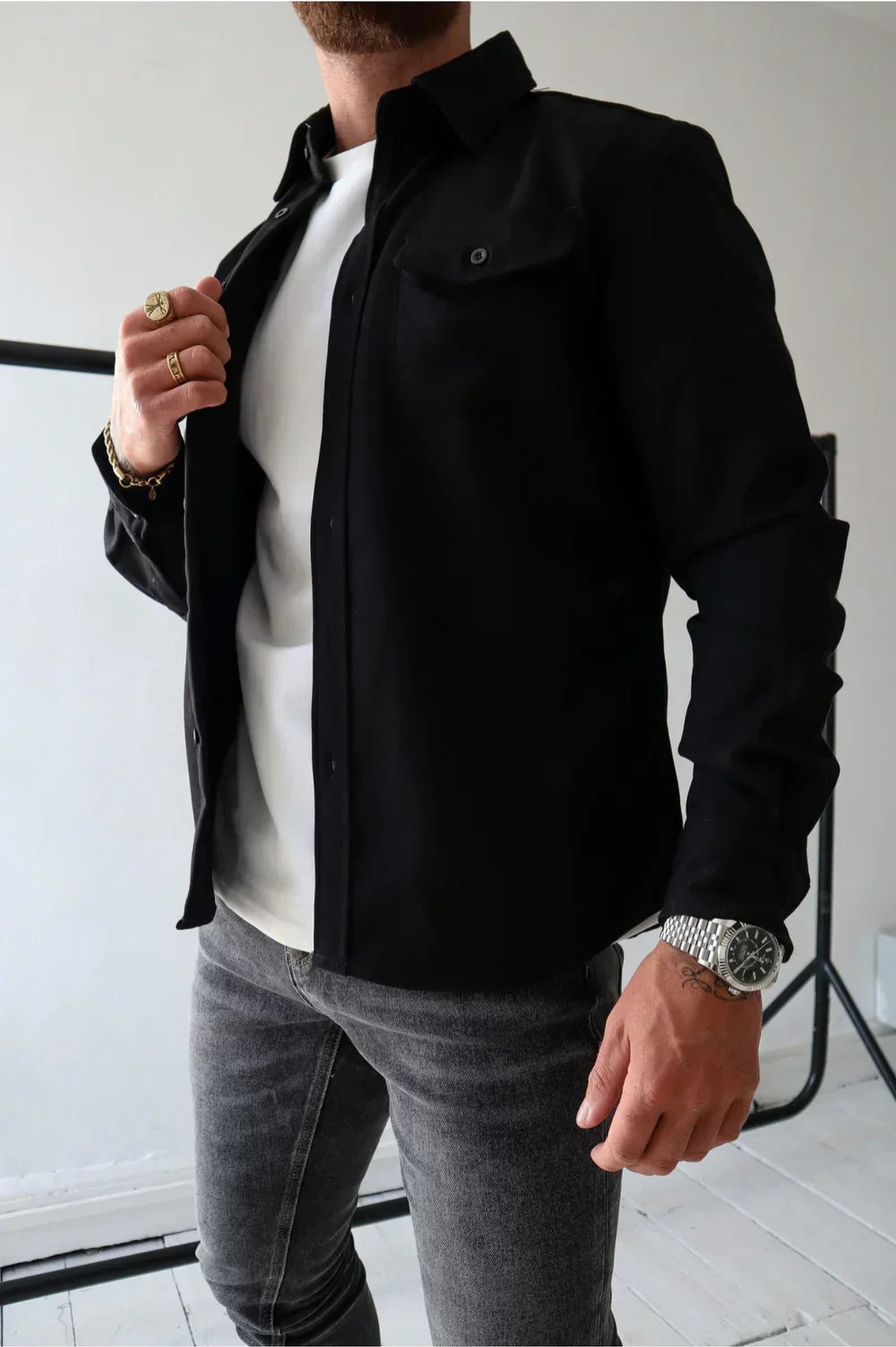 Tobias | Button-Up Overshirt Jacket