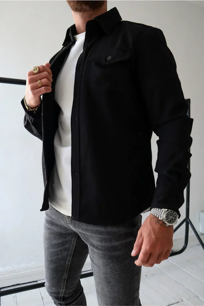 Tobias | Button-Up Overshirt Jacket