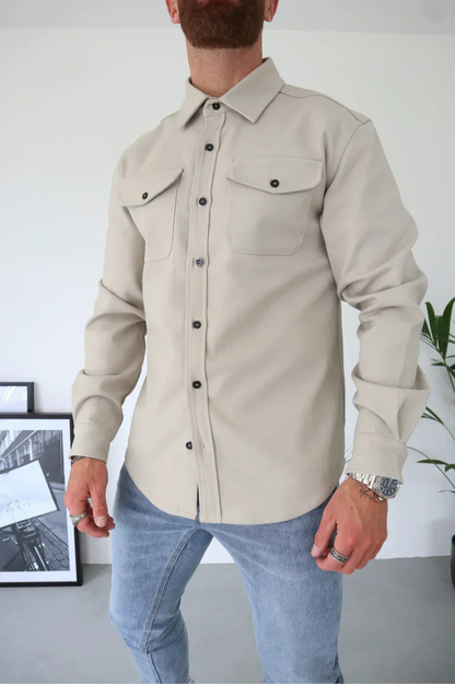 Tobias | Button-Up Overshirt Jacket