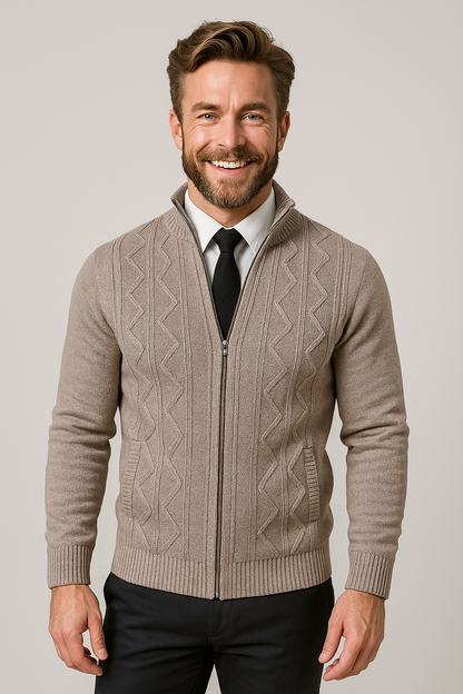 Lancelot | Soft Knit Button Front Cardigan Regular Fit