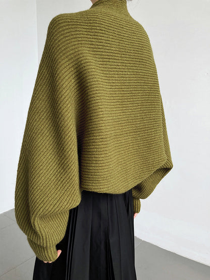 Women's Solid Open-Front Knit Shrug Sweater