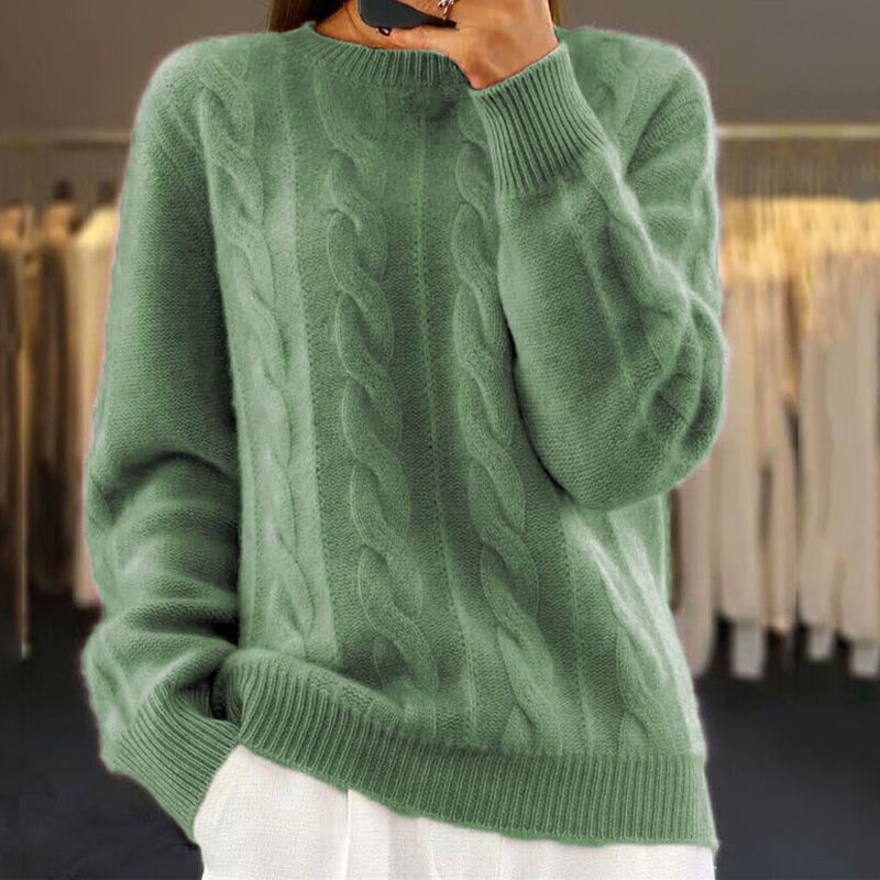 Rosamund | Soft Knit Relaxed Fit Pullover Sweater