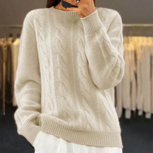 Rosamund | Soft Knit Relaxed Fit Pullover Sweater
