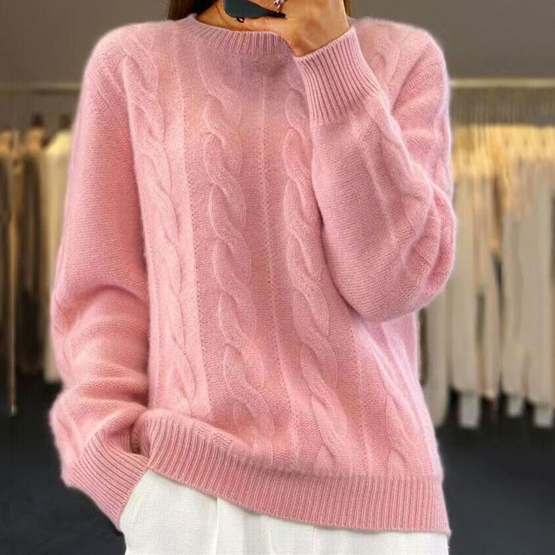 Rosamund | Soft Knit Relaxed Fit Pullover Sweater