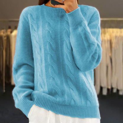 Rosamund | Soft Knit Relaxed Fit Pullover Sweater