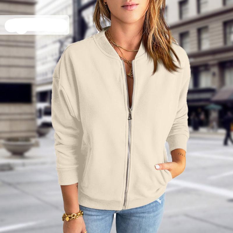 Scarlett | Women's Zip-Up Bomber Jacket