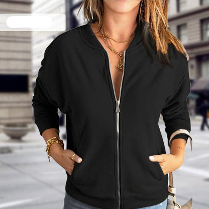 Scarlett | Women's Zip-Up Bomber Jacket