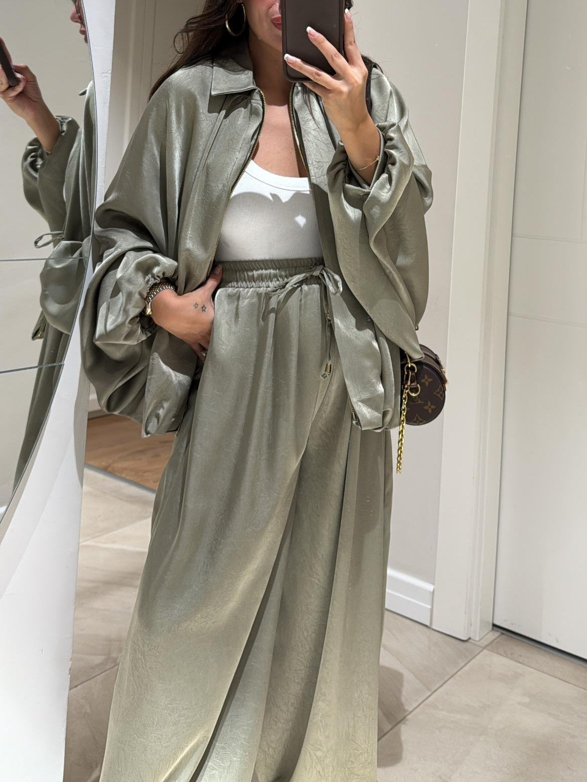 Xara | Tailored Jacket Wide Leg Two-Piece Set
