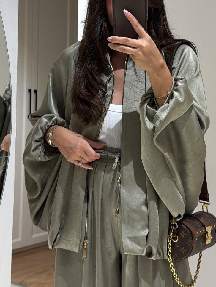 Xara | Tailored Jacket Wide Leg Two-Piece Set
