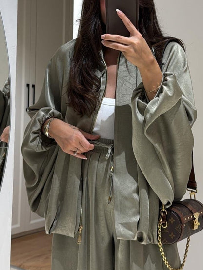 Xara | Tailored Jacket Wide Leg Two-Piece Set
