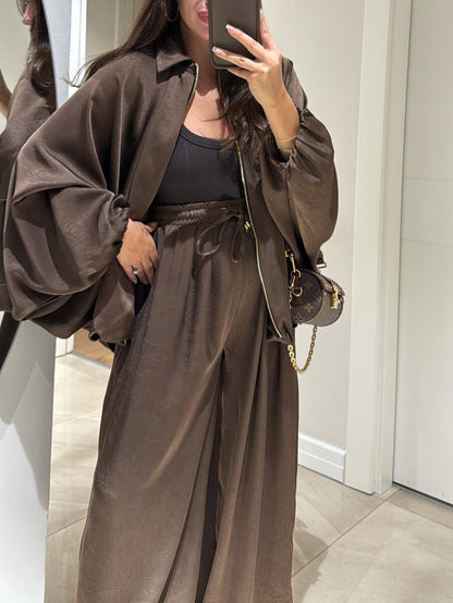 Xara | Tailored Jacket Wide Leg Two-Piece Set