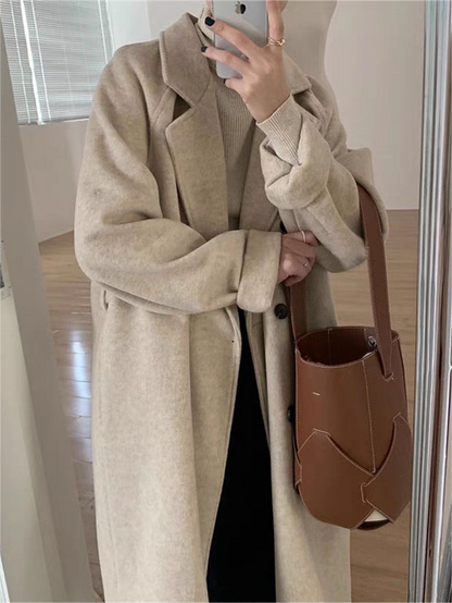 Women's Rivoli Classic Belted Wool Coat