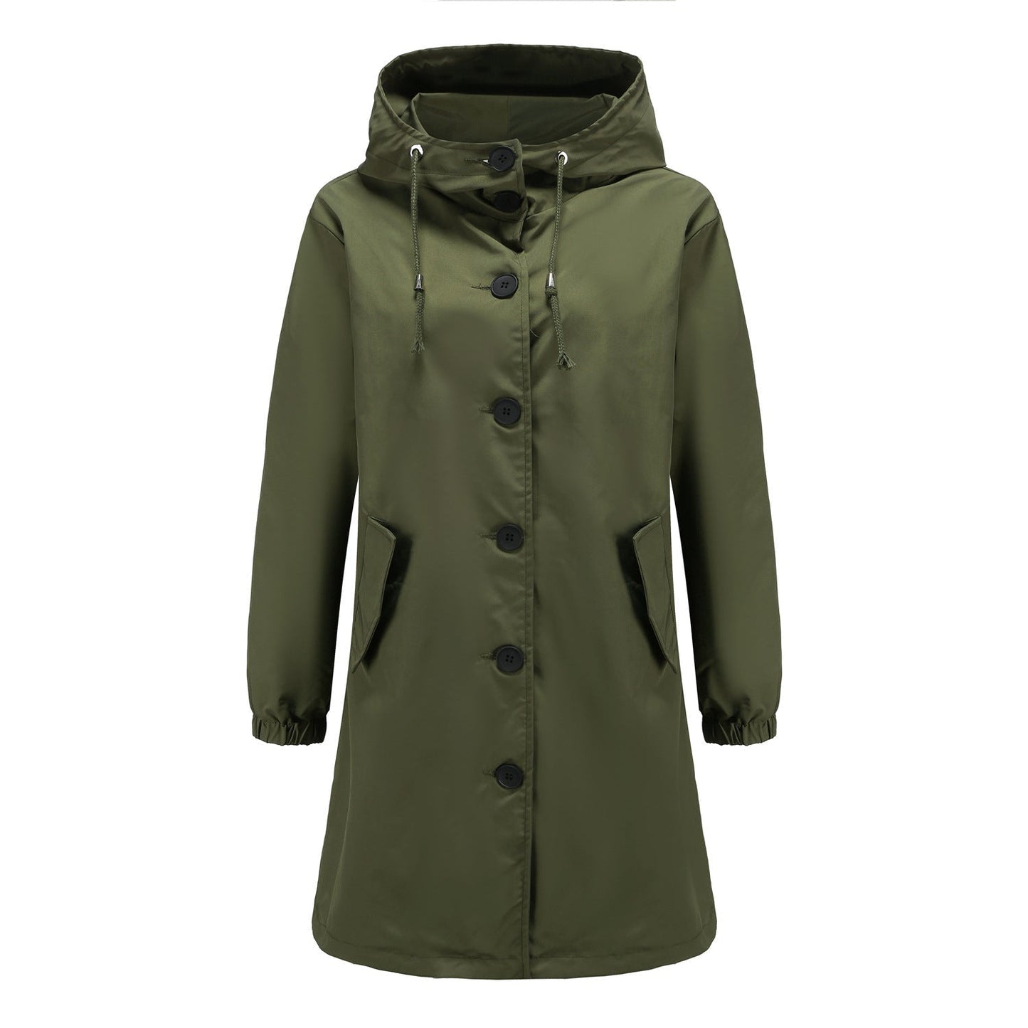 Olivia | Women's Hooded A-Line Coat