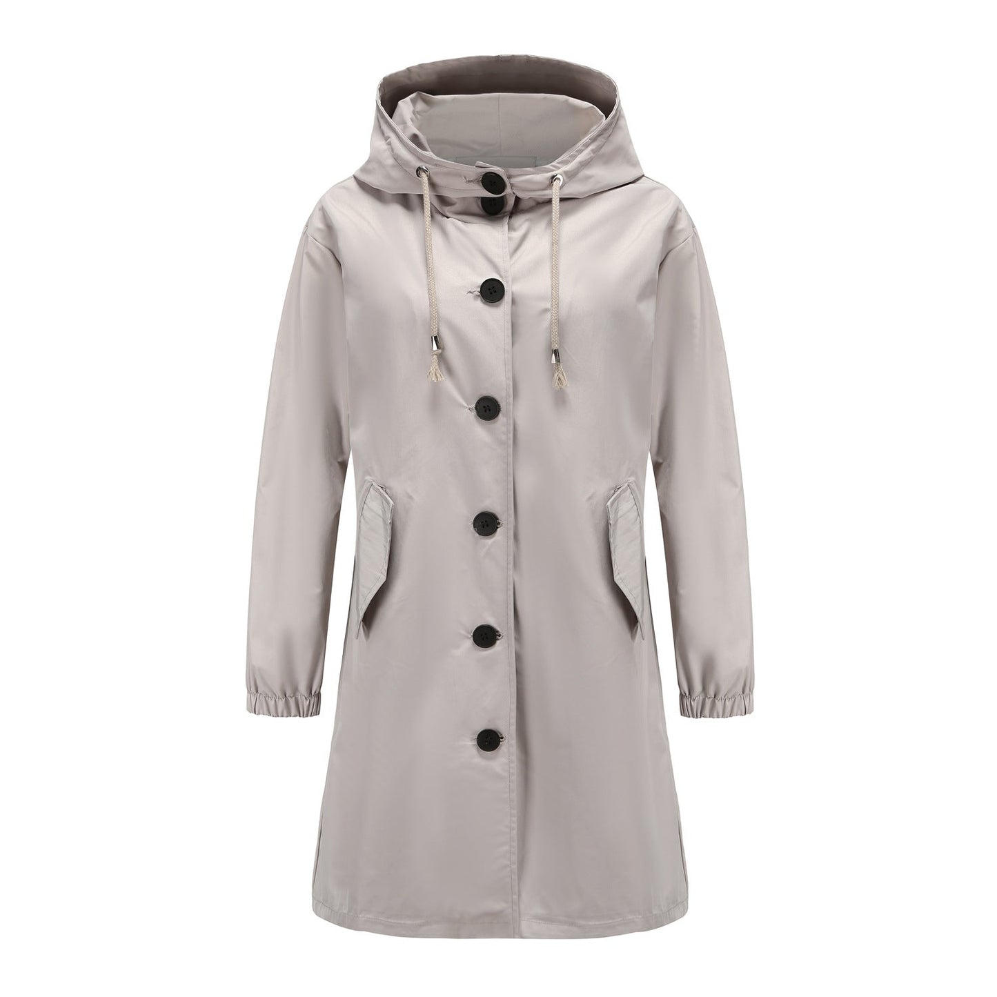 Olivia | Women's Hooded A-Line Coat