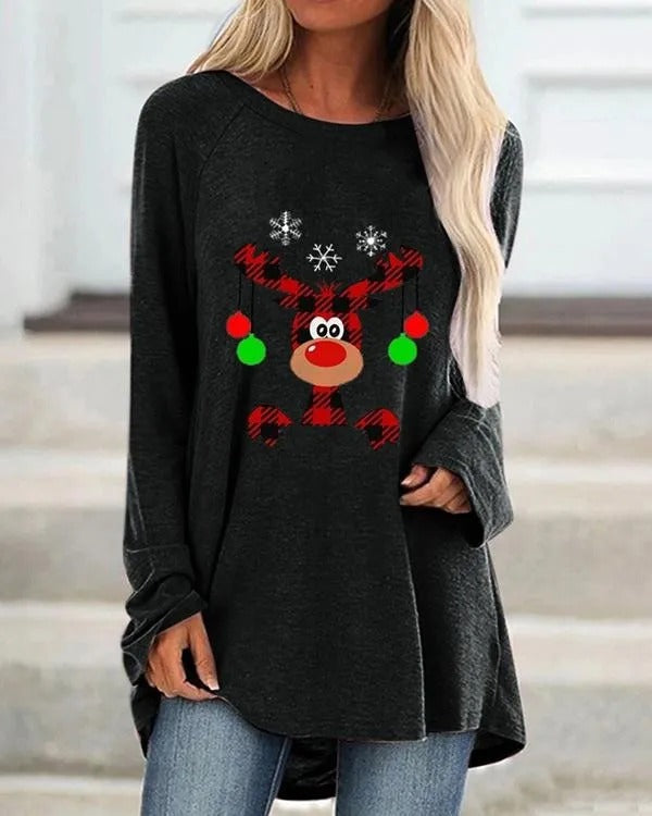 Marian | Christmas Jumper for Women Long Length