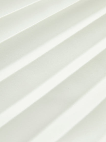 Sienna | Pleated Strapless High Split Maxi Dress