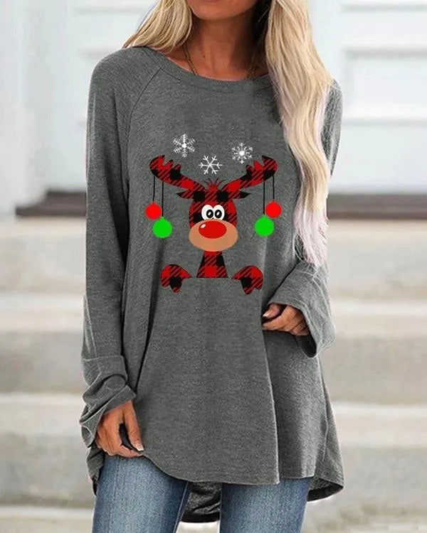 Marian | Christmas Jumper for Women Long Length