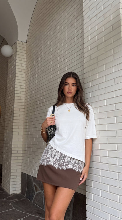 Laura | Relaxed Crew Neck Short Sleeve Top