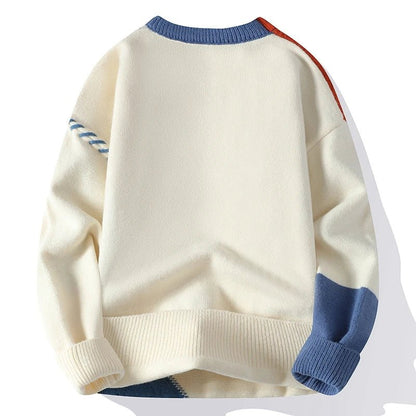 John | Men's Color Block Knit Sweater