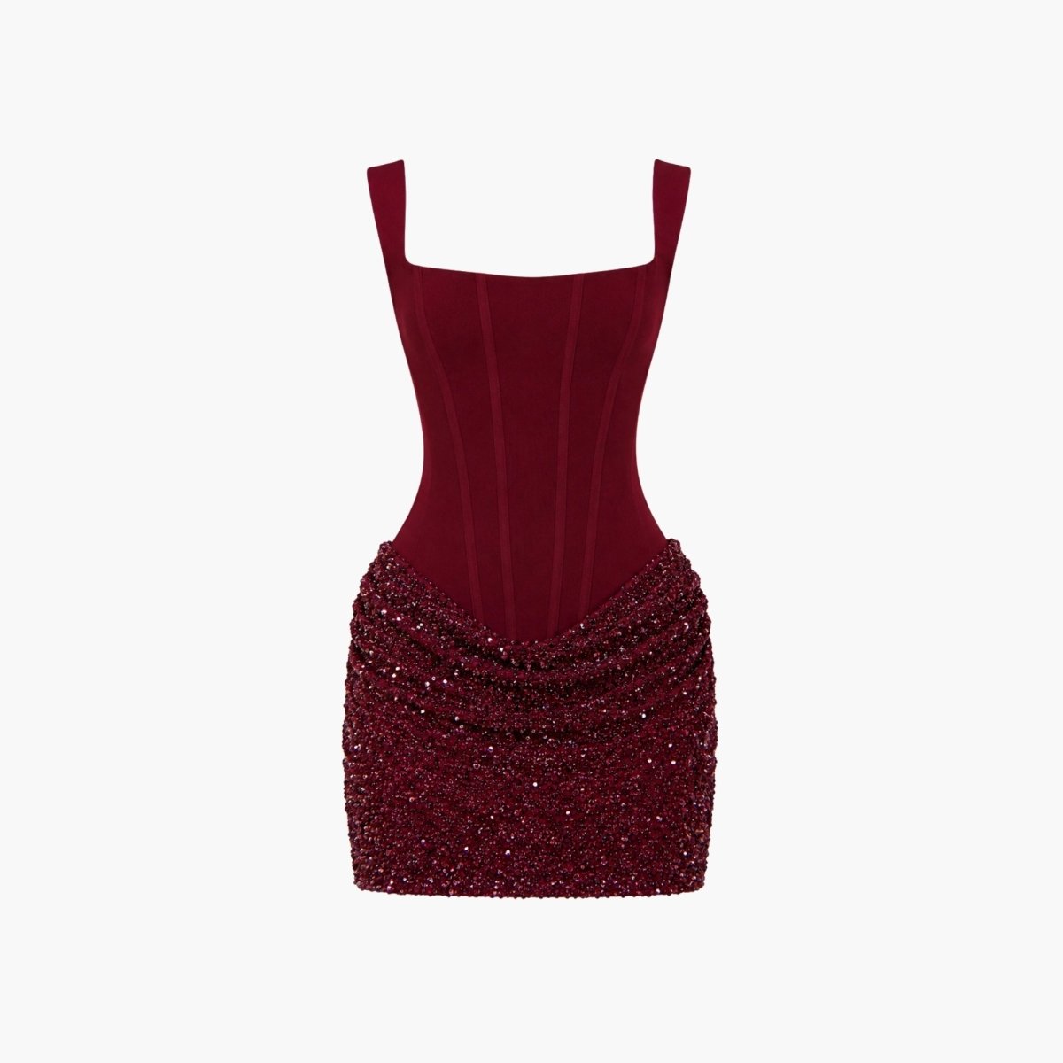 Delaina | Women's Sequin Corset Mini Dress