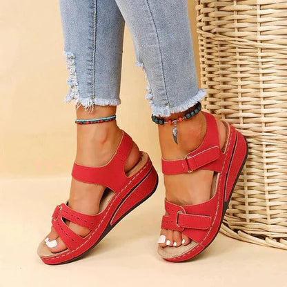 Women's Adjustable Supportive Comfort Walking Sandals