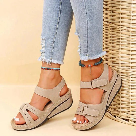 Women's Adjustable Supportive Comfort Walking Sandals