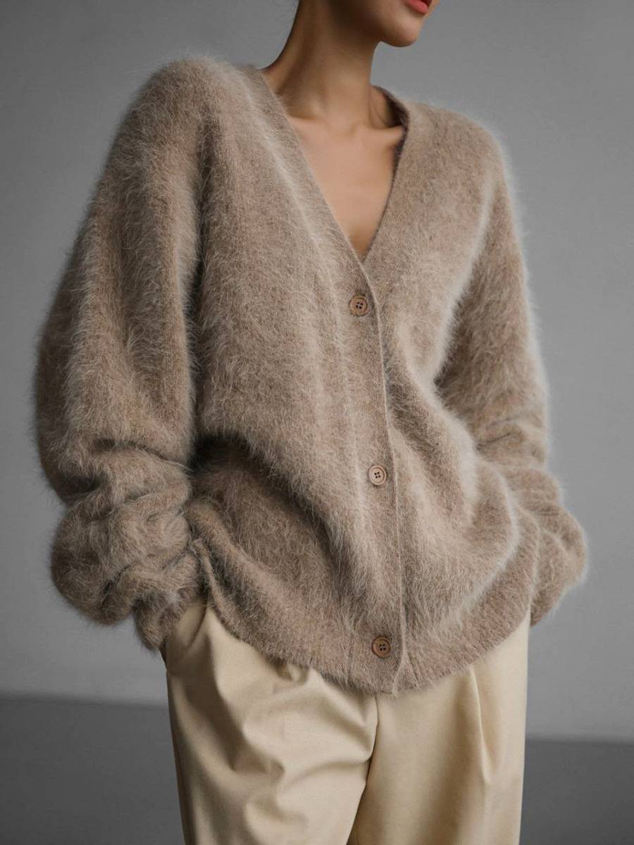 Billie | Women's Oversized Button-Up Cardigan