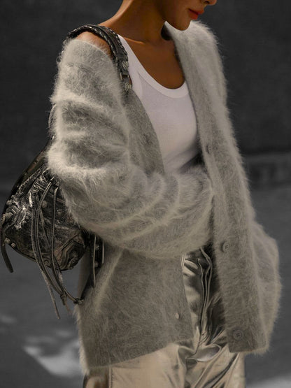 Billie | Women's Oversized Button-Up Cardigan