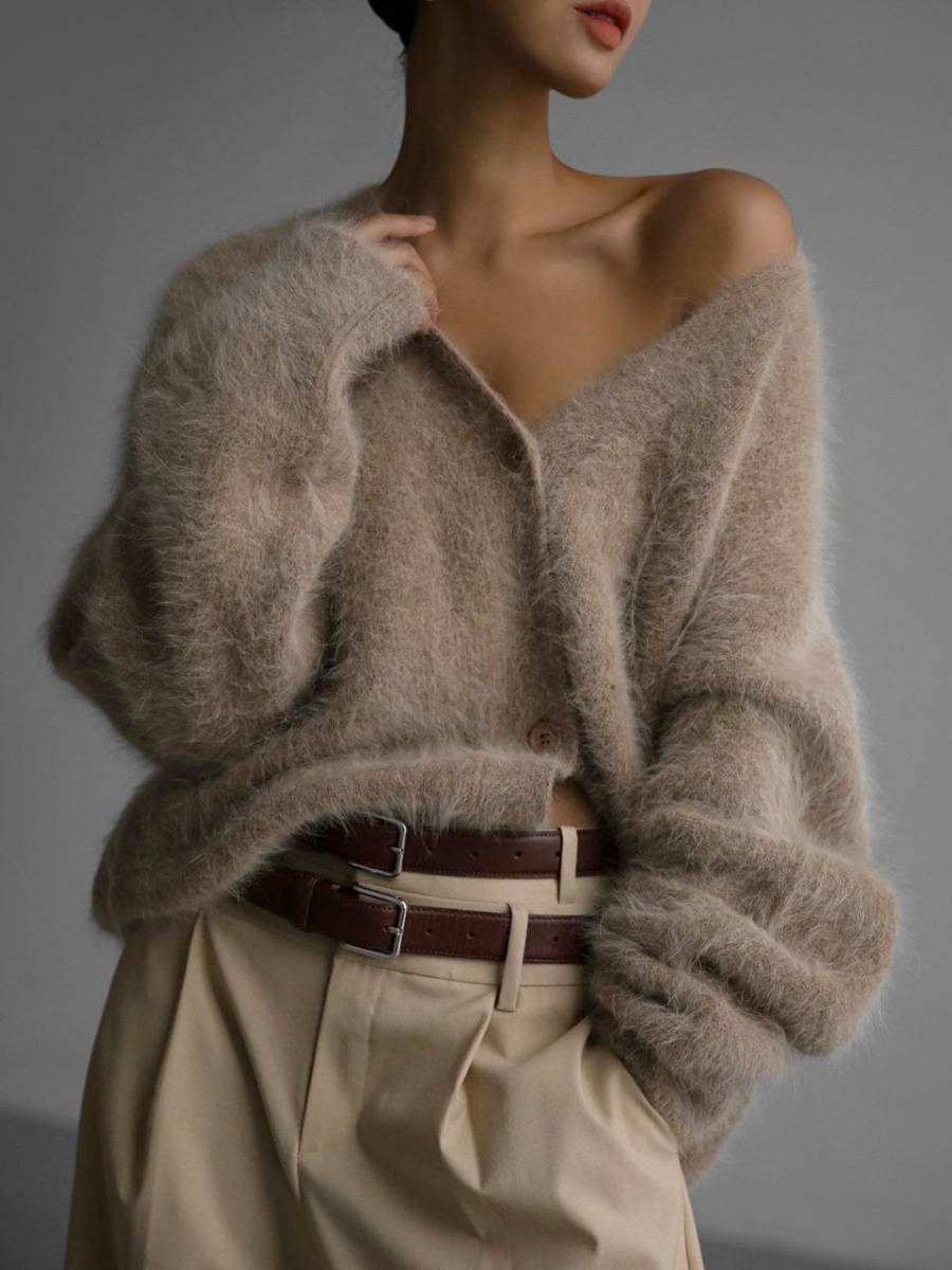 Billie | Women's Oversized Button-Up Cardigan
