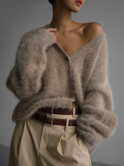 Billie | Women's Oversized Button-Up Cardigan
