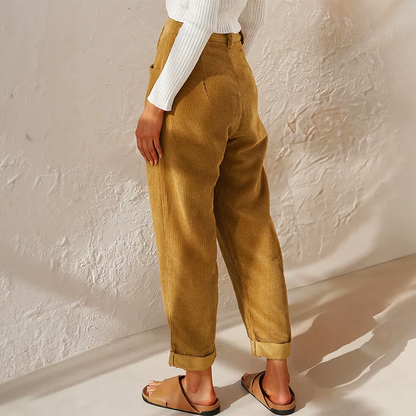Riley | Women's Wide Leg Corduroy Pants