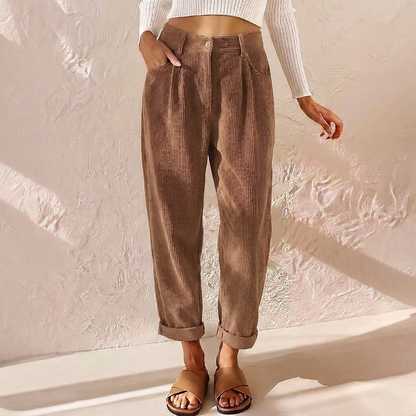 Riley | Women's Wide Leg Corduroy Pants