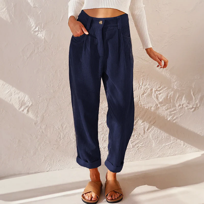 Riley | Women's Wide Leg Corduroy Pants