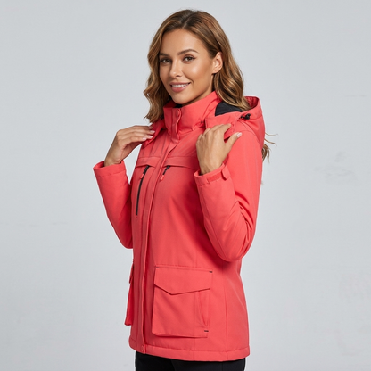 Vera | Women's USB Heated Jacket with Hood