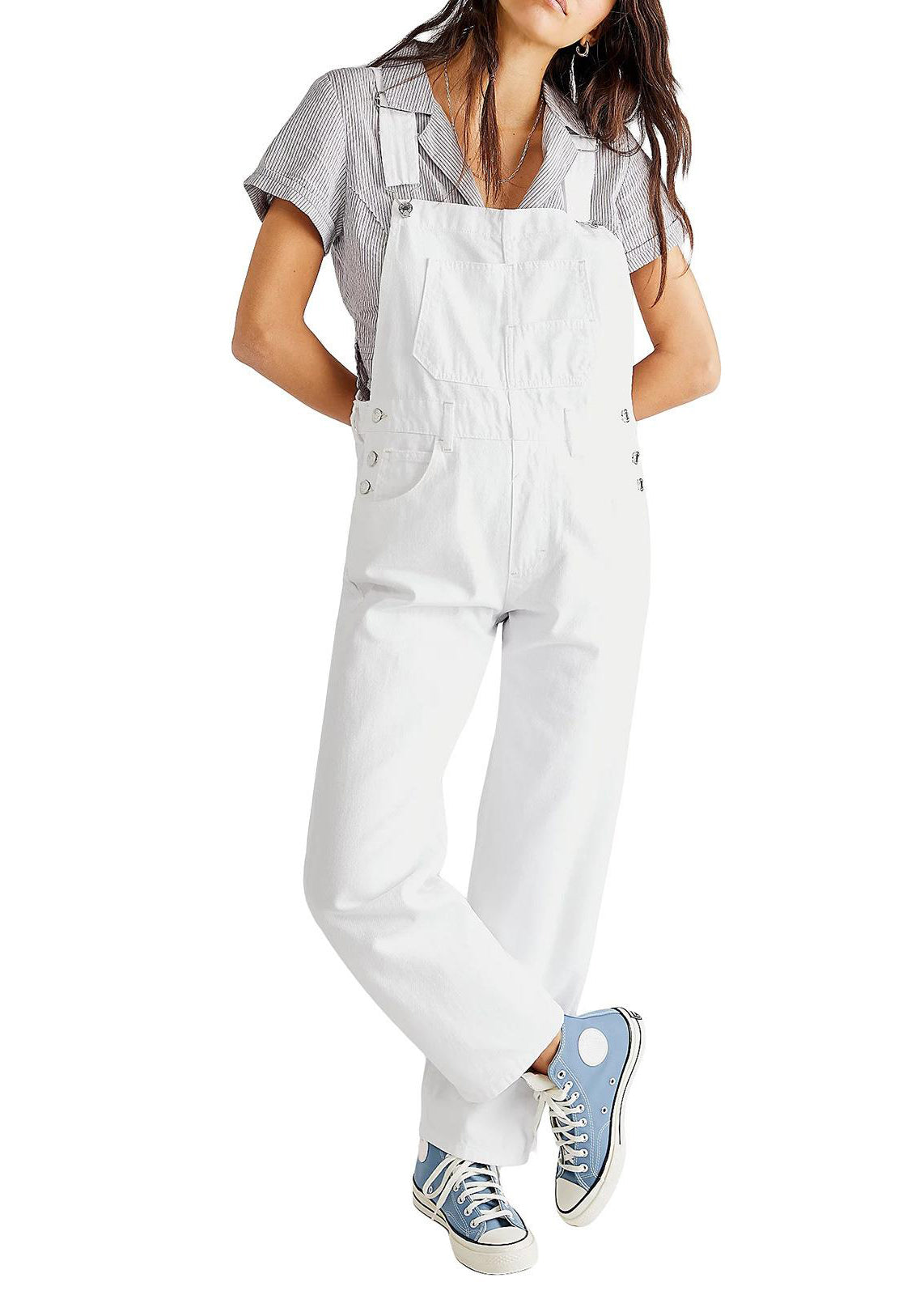 Cleo | Women's Casual Straight Leg Jumpsuit